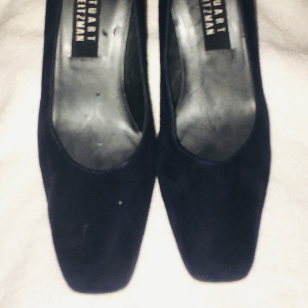 Suede heels,Stuart Weitzman
